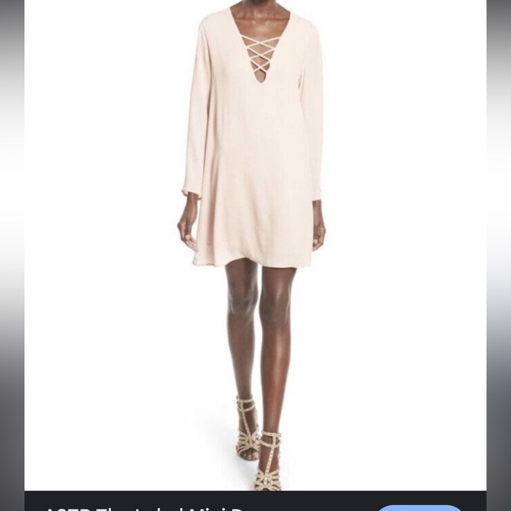 ASTR the Label blush pink shift dress size Medium - EUC
